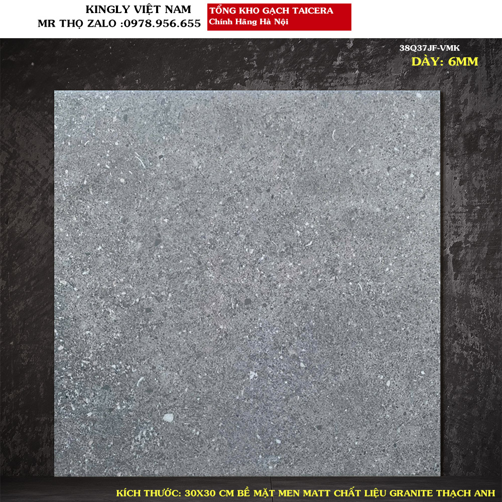 Gạch chống trơn 30x30 Granite Taicera 38Q37JW Loại 1